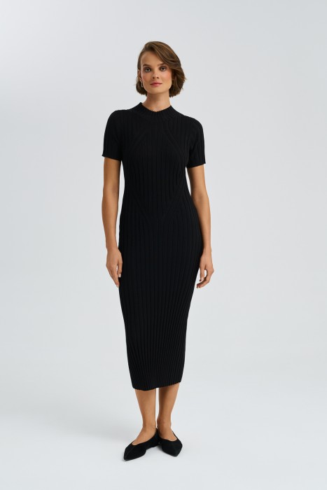 трикотажное платье 786445003 фотография