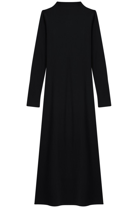 трикотажное платье из россии вид сбоку