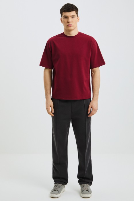 трикотажные брюки от бренда снежная королева вид слева