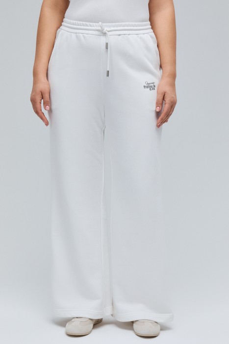 трикотажные брюки от бренда снежная королева вид слева