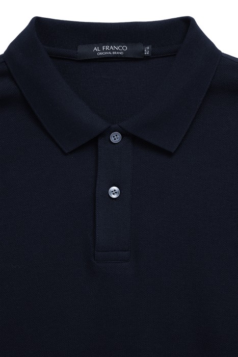 трикотажный джемпер-поло из россии вид сбоку