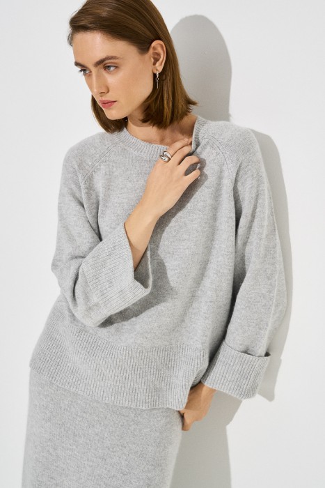 трикотажный джемпер 786400003 фотография