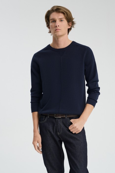 трикотажный джемпер 734891003 фотография