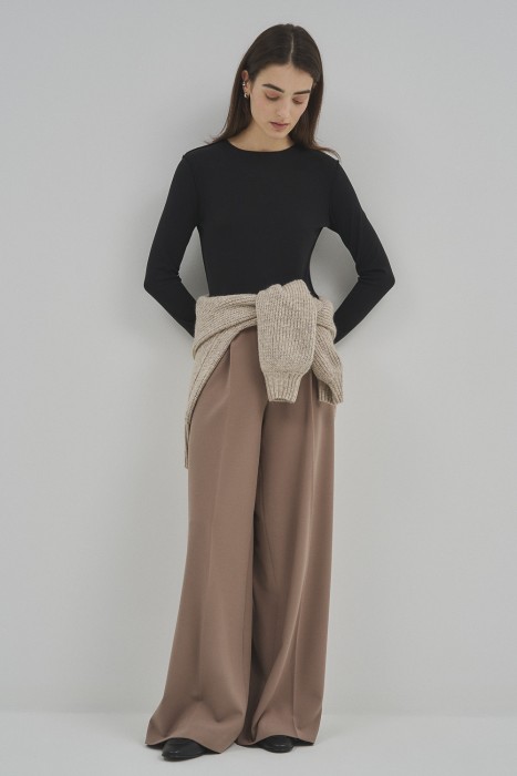 трикотажный джемпер 741889003 фотография