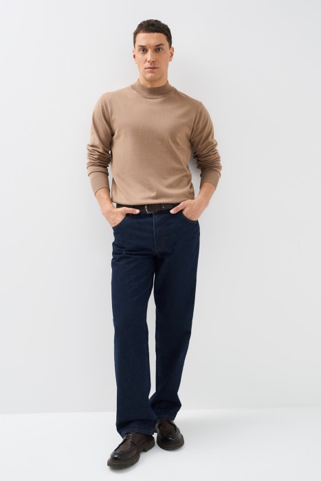 трикотажный джемпер от бренда снежная королева вид слева