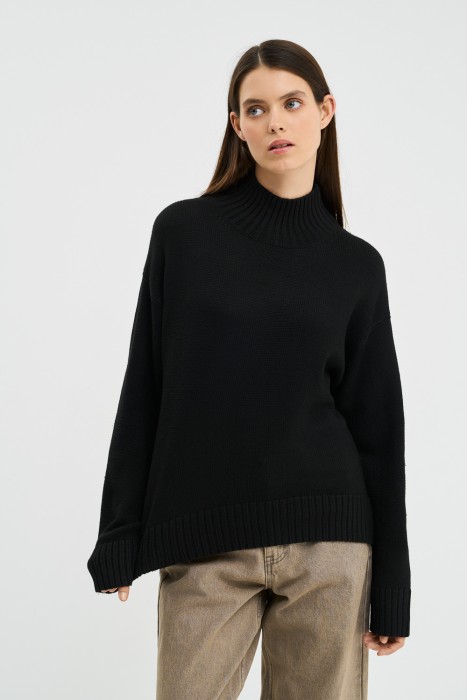 трикотажный джемпер 784510003 фотография