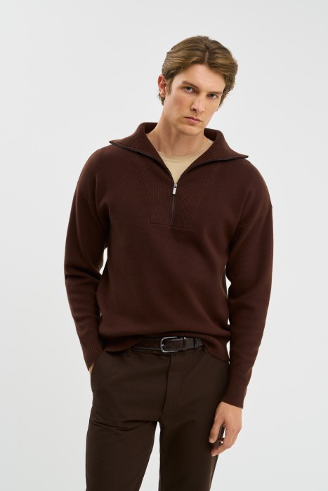 трикотажный джемпер 782318003 фотография