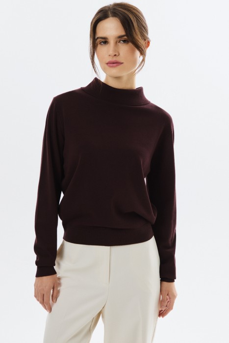 трикотажный джемпер 806078003 фотография