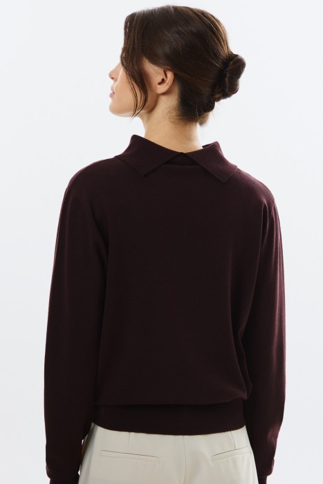 трикотажный джемпер по цене 2000 руб вид справа