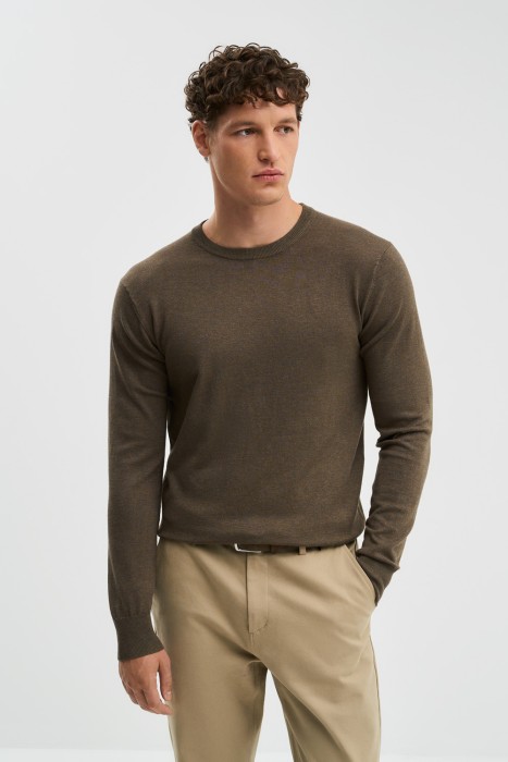 трикотажный джемпер 770557003 фотография