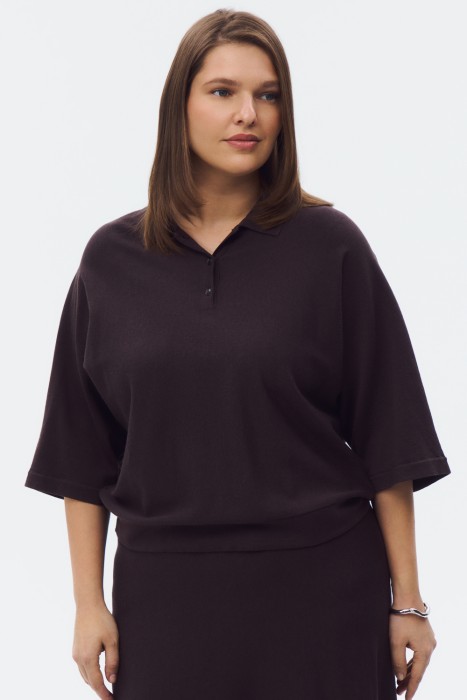 трикотажный джемпер 810621003 фотография