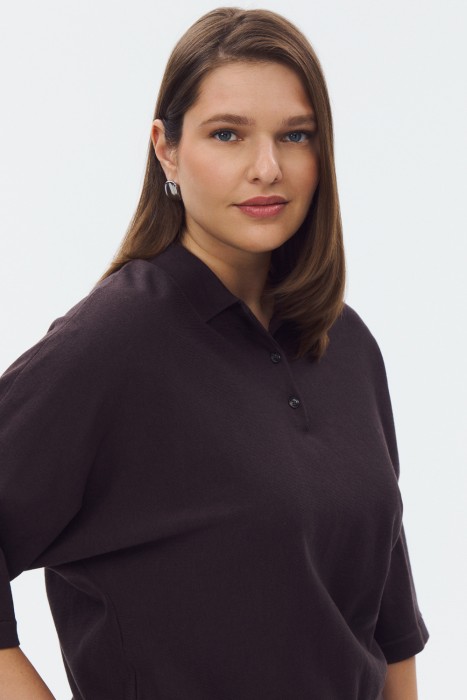 трикотажный джемпер из россии вид сбоку