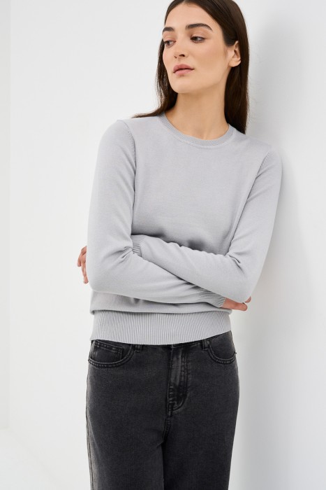 трикотажный джемпер 769320003 фотография