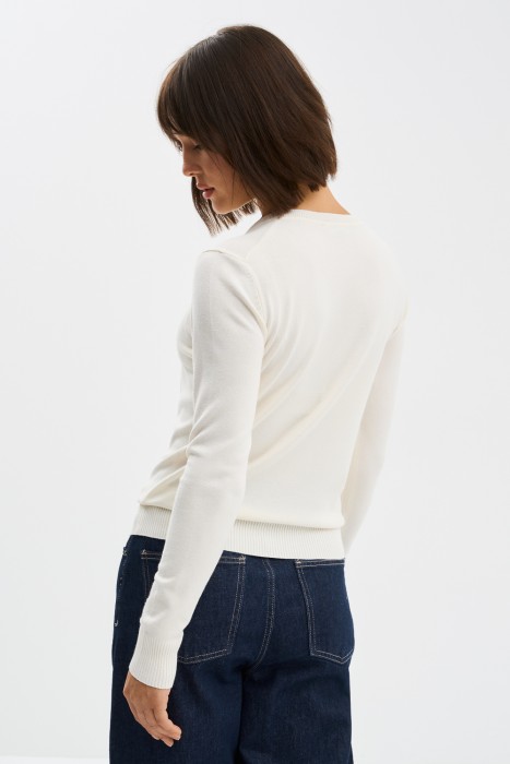 трикотажный джемпер по цене 960 руб вид справа