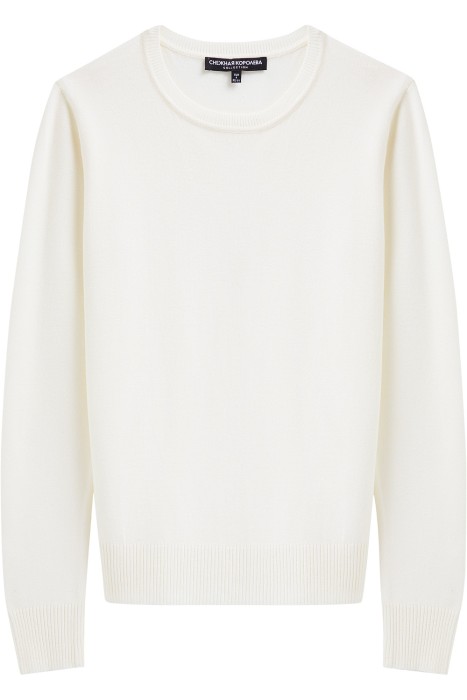 трикотажный джемпер из россии вид сбоку