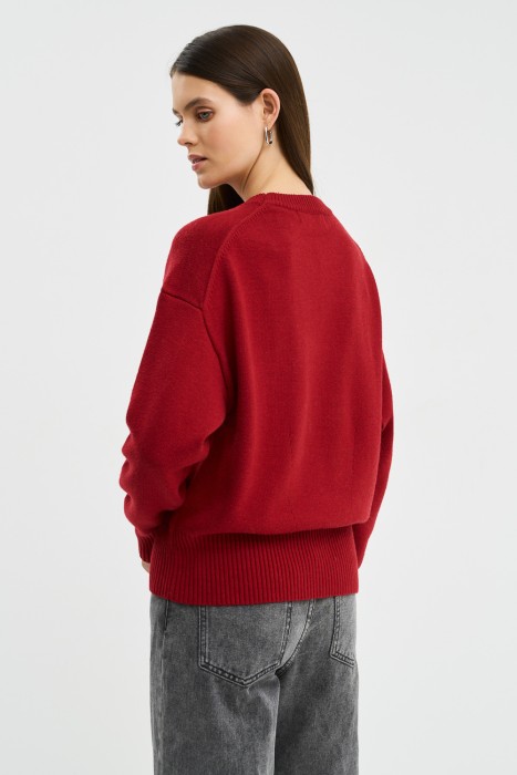 трикотажный джемпер по цене 1620 руб вид справа