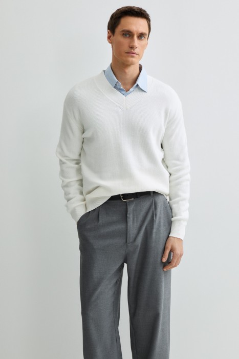 трикотажный джемпер 798481003 фотография