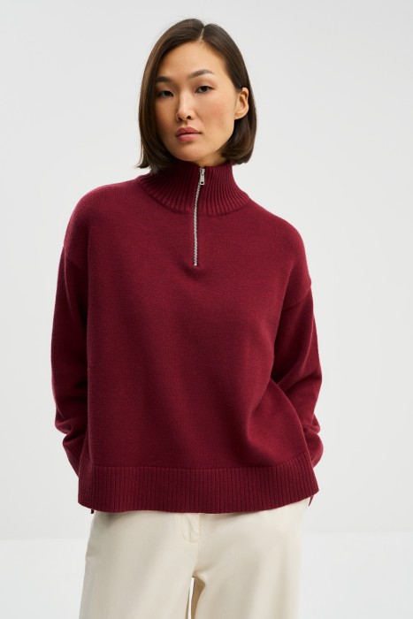 трикотажный джемпер 784527003 фотография