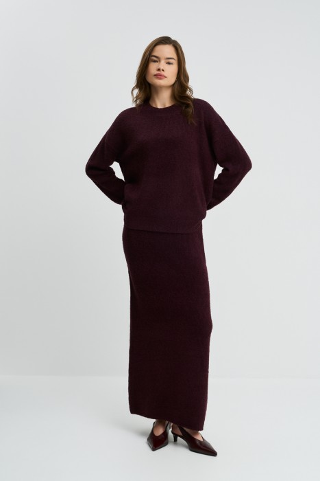 трикотажный джемпер из россии вид сбоку