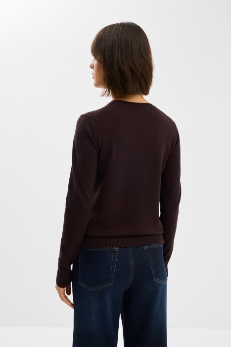 трикотажный джемпер по цене 960 руб вид справа