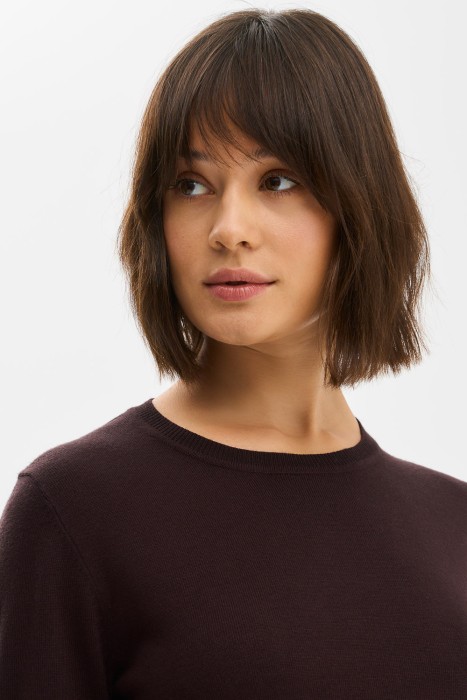 трикотажный джемпер из россии вид сбоку