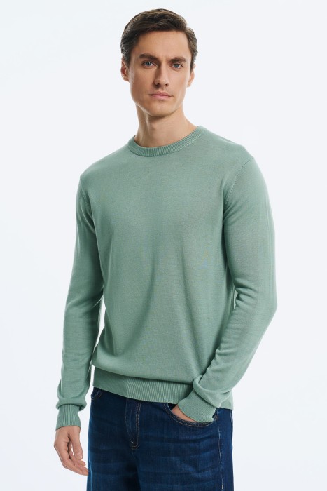 трикотажный джемпер 751814003 фотография