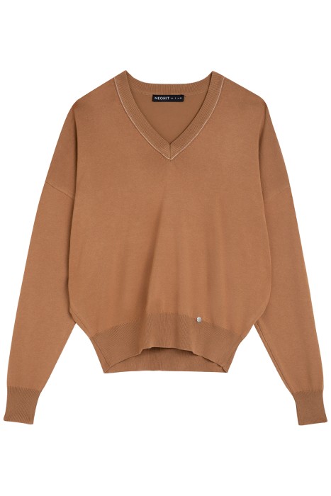 трикотажный джемпер из россии вид сбоку