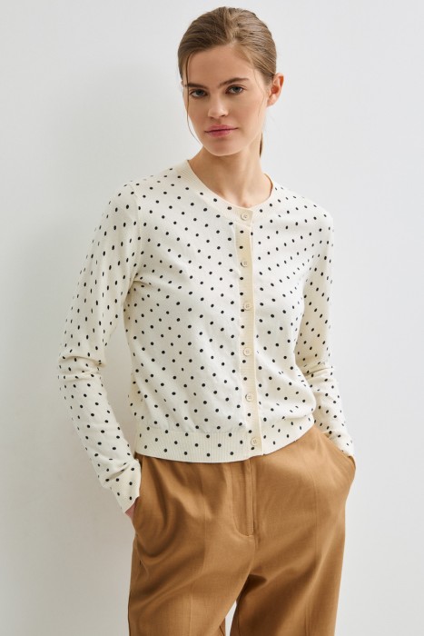 трикотажный кардиган 803721003 фотография