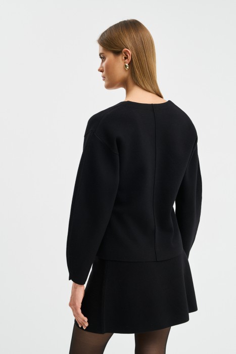 трикотажный кардиган по цене 2410 руб вид справа