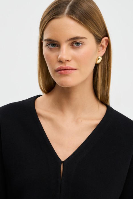 трикотажный кардиган из россии вид сбоку