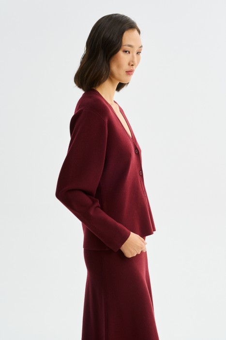 трикотажный кардиган по цене 2410 руб вид справа