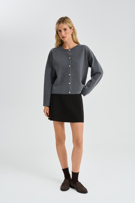трикотажный кардиган 786381003 фотография