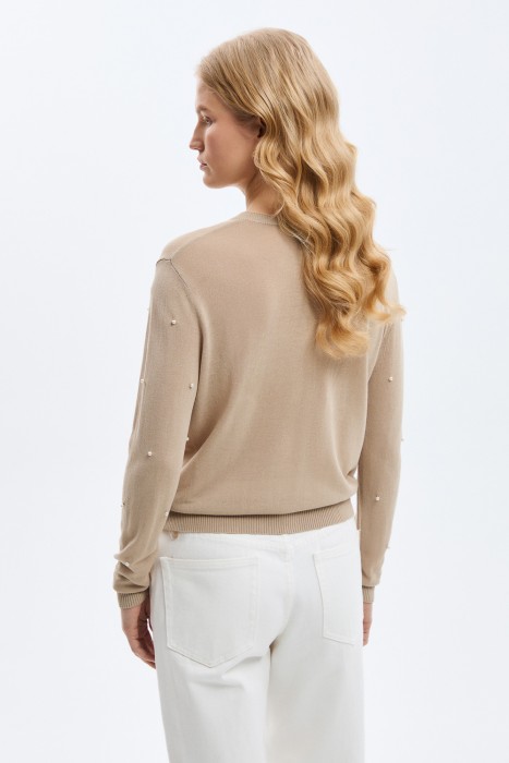 трикотажный кардиган по цене 1150 руб вид справа