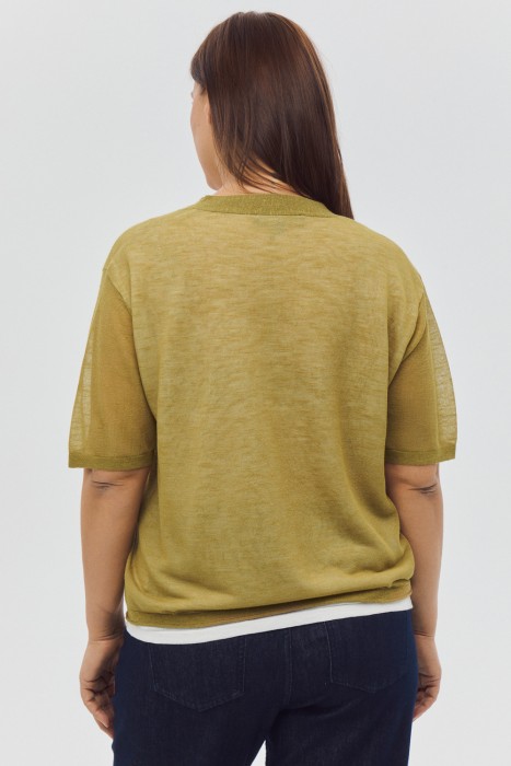 трикотажный кардиган по цене 3680 руб вид справа