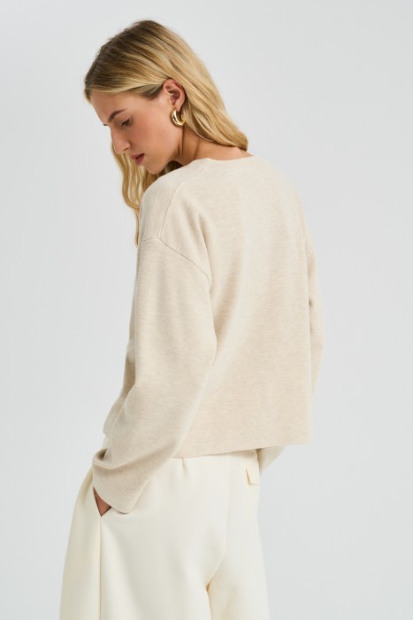 трикотажный кардиган по цене 2440 руб вид справа