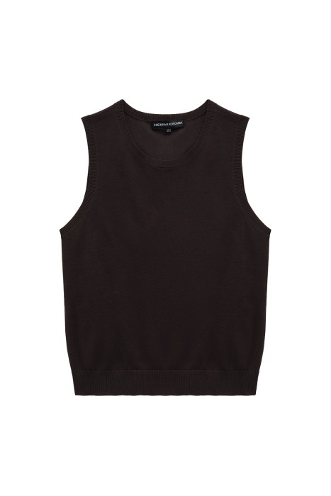 трикотажный топ 803450003 фотография