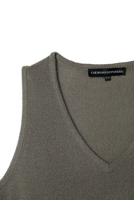 трикотажный топ от бренда снежная королева вид слева