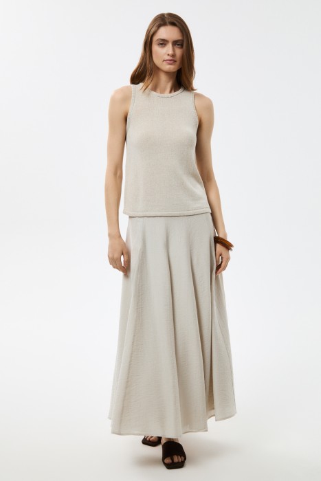 трикотажный топ из россии вид сбоку