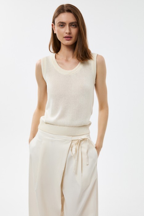 трикотажный топ 814544003 фотография