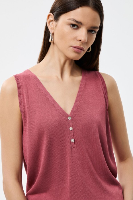 трикотажный топ 814502003 фотография