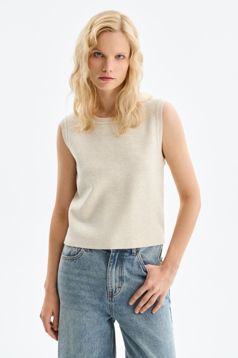 трикотажный жилет 786406003 фотография