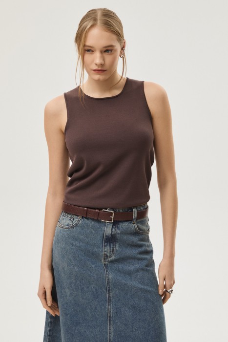 трикотажный жилет 803728003 фотография