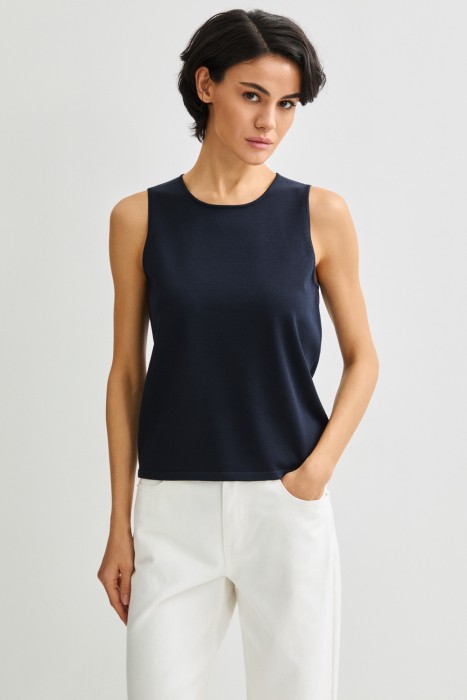 трикотажный жилет 803724003 фотография