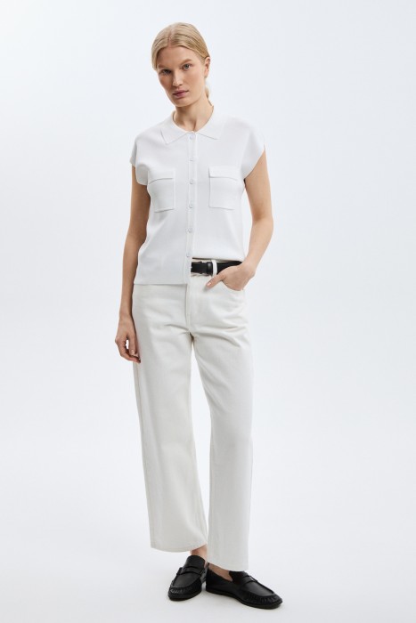 трикотажный жилет 806067003 фотография