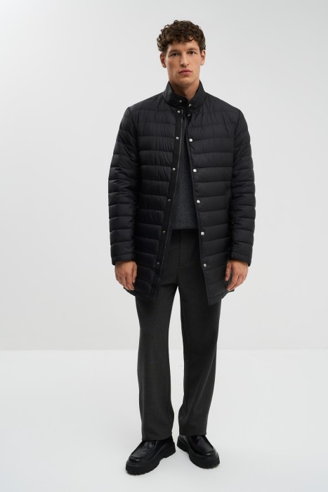 удлиненная куртка из россии вид сбоку