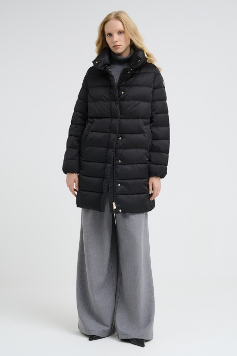 удлиненная стеганая куртка 719132003 фотография