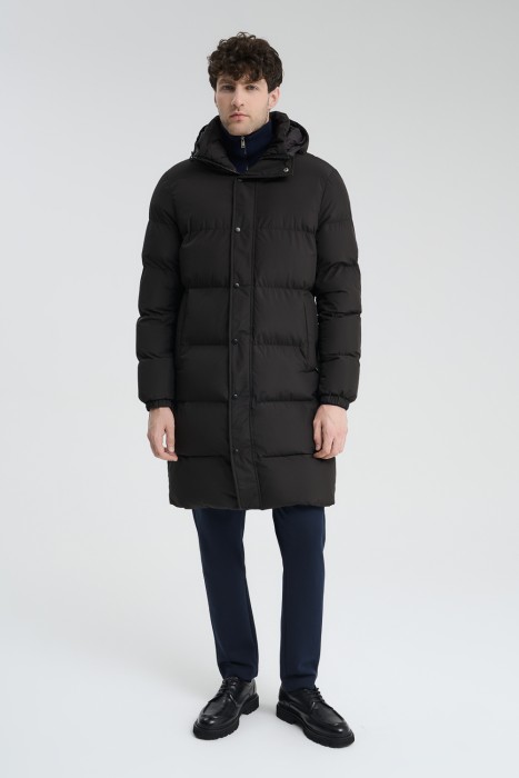 удлиненная зимняя куртка 722611003 фотография