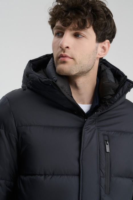 удлиненная зимняя куртка по цене 4960 руб вид справа