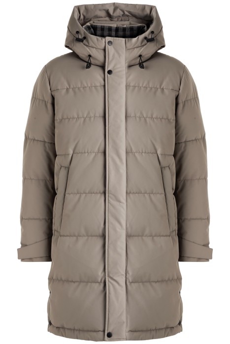 удлиненная зимняя куртка по цене 9530 руб вид справа