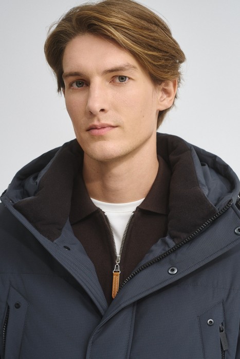 удлиненная зимняя куртка по цене 5960 руб вид справа